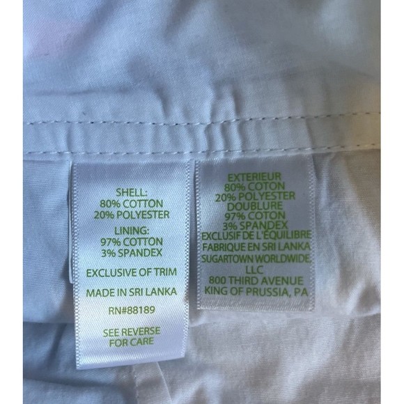 Lily Pulitzer Blue Pink Skort Size 4 - Picture 6 of 9